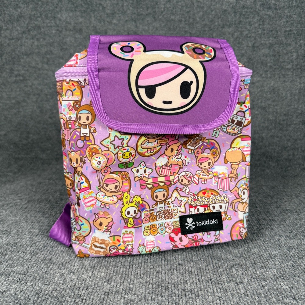 Tokidoki Sweetshop Mini Backpack Pink Adjustable‎ Straps Bag Purse Kawaii